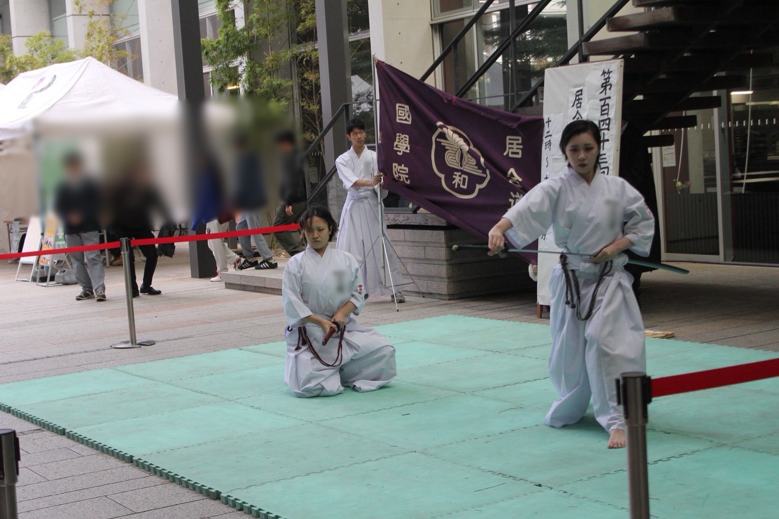 東日本学生居合道大会の様子画像